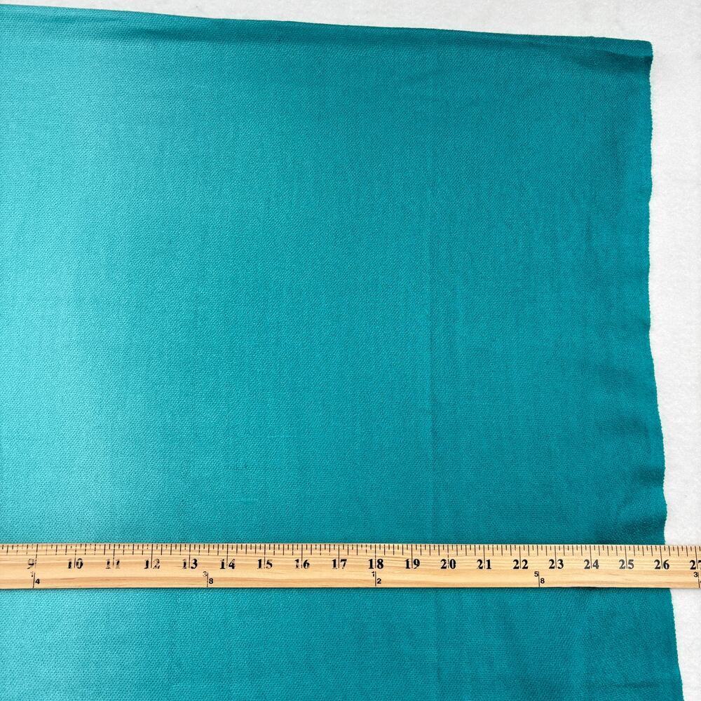 Pashmina Neck Scarf Fringe Teal Ombre 100%‎ Pashmina 72 Inches Long - Picture 5 of 6